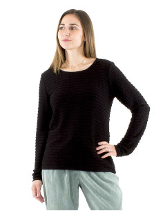 Pull léger 70% viscose 25% polyester 5% élasthanne Jacquard 2