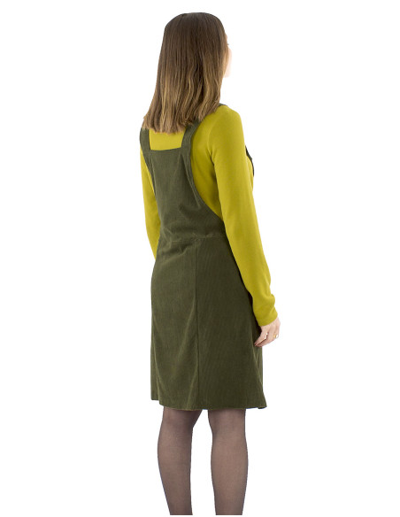 Velvet polyester dress