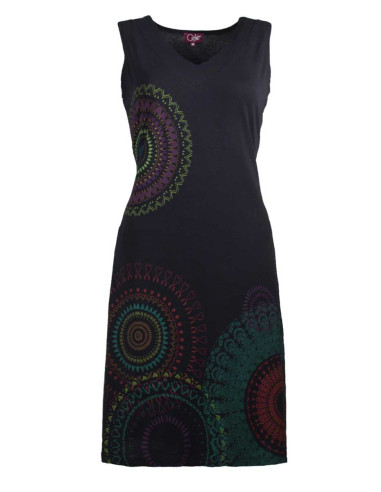 Knitted dress 97% cotton, 3% elastane