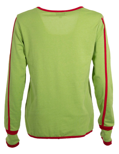 T-shirt 62% polyester, 35% cotton, 3% elastane