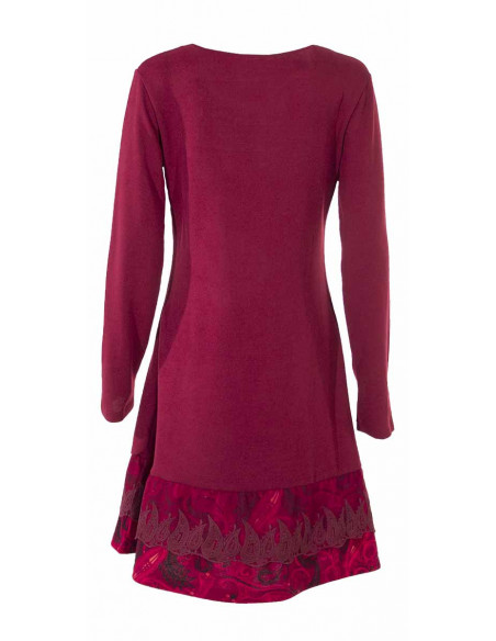 Knitted 95% Polyester 5% spandex dress