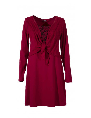 Knitted 97% Cotton 3% spandex dress