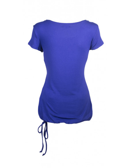 Tee shirt collier ethnique