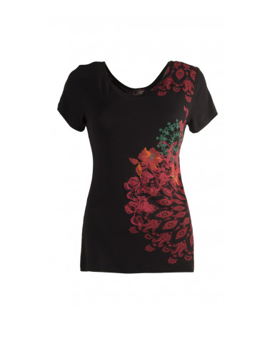 Knitted Tshirt 95%Viscose 5%Elasthane