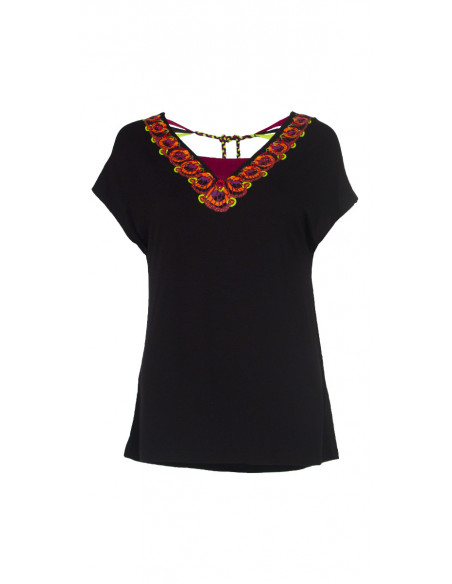 Tee Shirt 95%Viscose 5% Elasthanne