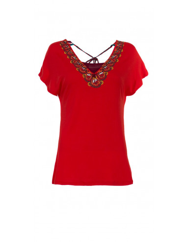 Tee Shirt 95%Viscose 5% Elasthanne