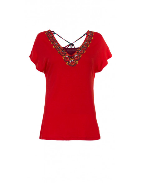 Tee Shirt 95%Viscose 5% Elasthanne