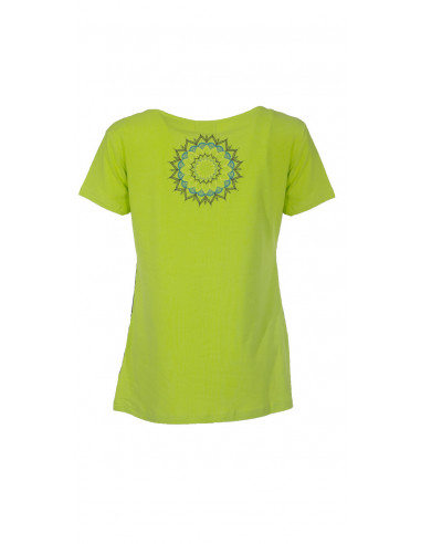 97% cotton 3% spandex tee shirt with short sleeves