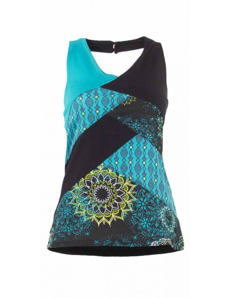 97% cotton 3% spandex plain open back tee shirt