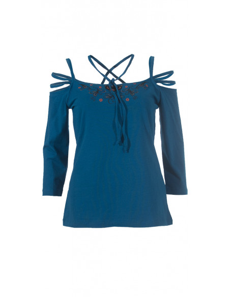 97% cotton 3% spandex tee shirt