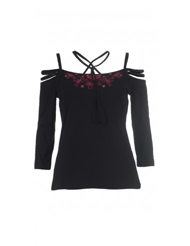 97% cotton 3% spandex tee shirt