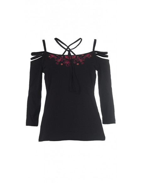 97% cotton 3% spandex tee shirt