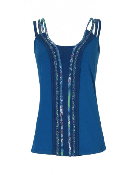 TShirt 97% Coton 3% Elasthanne Bretelles