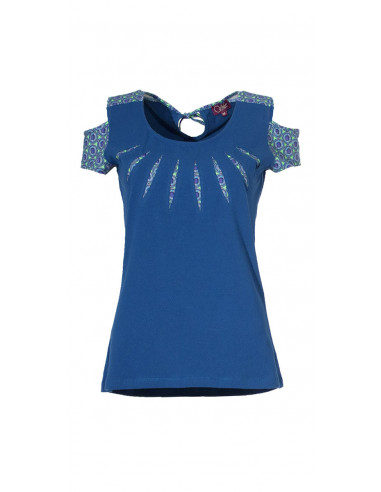 Tee shirt with short sleeves