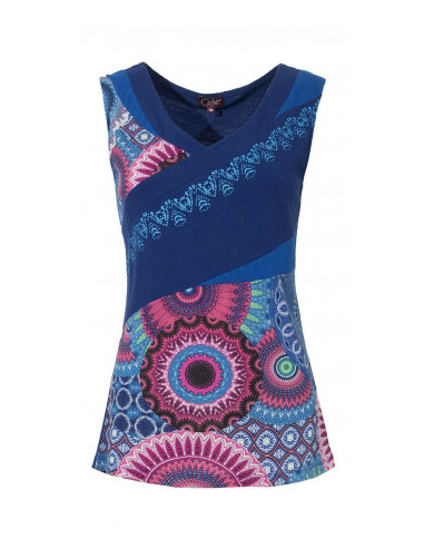 Tee shirt with kenyan print