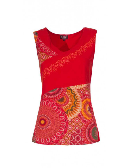 Tee shirt with kenyan print