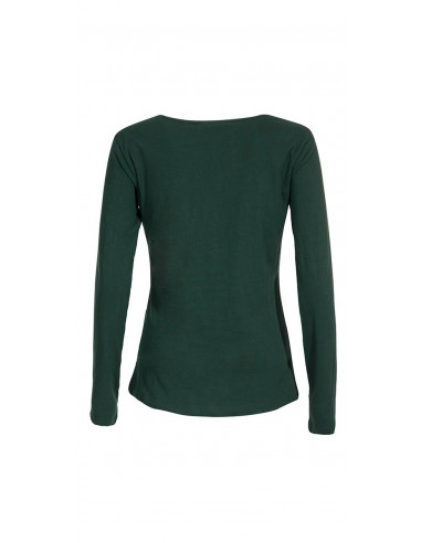 95% Cotton 5% Elastane tee shirt with long sleeves