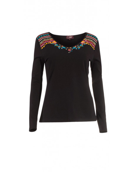 97% Cotton 3% Elastane printed tee shirt