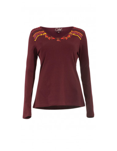 TShirt 97% Coton 3% Elasthanne Imprime