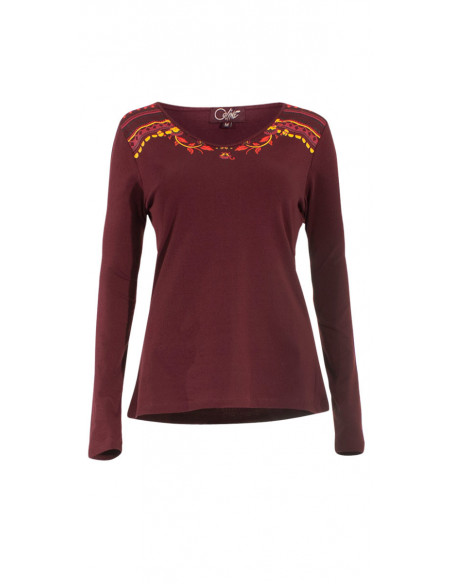 TShirt 97% Coton 3% Elasthanne Imprime