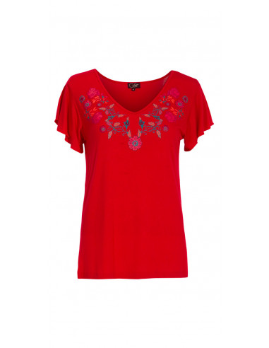 TShirt Manches Courtes Motif Imp