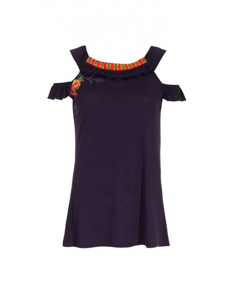 Tshirt Sans Manches Motif Imprim