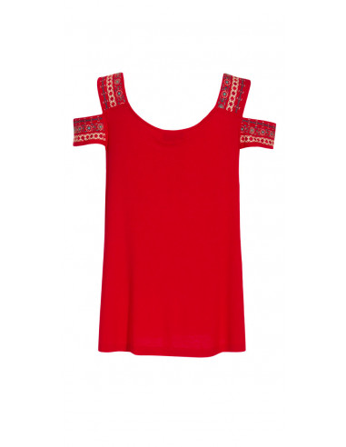 Tshirt Epaules Denudees