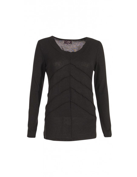 60% rayon 35% polyester 5% elastane tee shirt