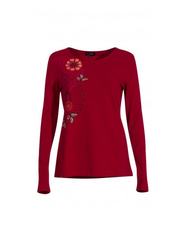 TShirt 97% Coton 3% Elasthanne Imprime