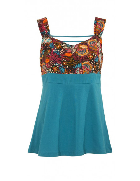 Tshirt 97% Coton 3% Elasthanne Imprime