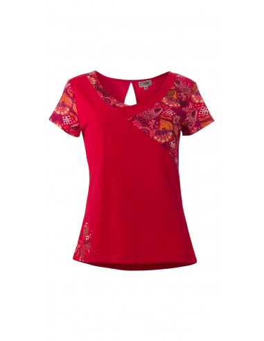 Tshirt 97% Cotton 3% Elastane Printed