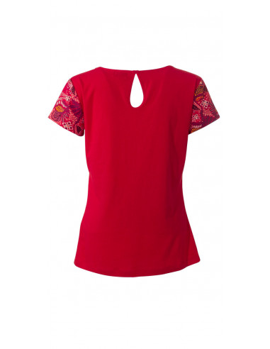 Tshirt 97% Coton 3% Elasthanne Imprime