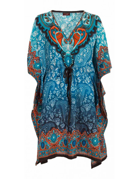 Tunique Kaftan Polyester Imprime