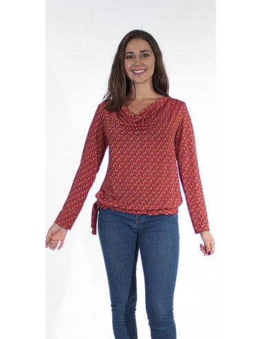 Chemisier Maille 96% Polyester 4% Elasth