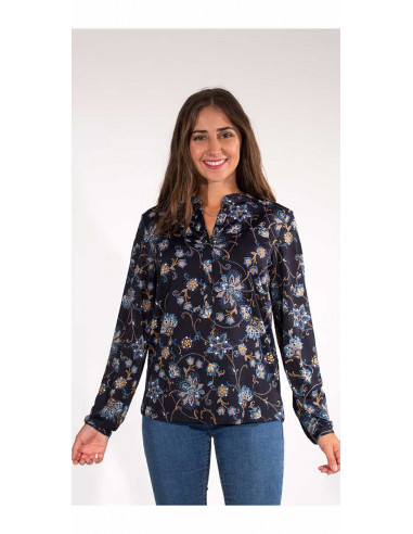 Chemisier Maille 96% Polyester 4% Elasth