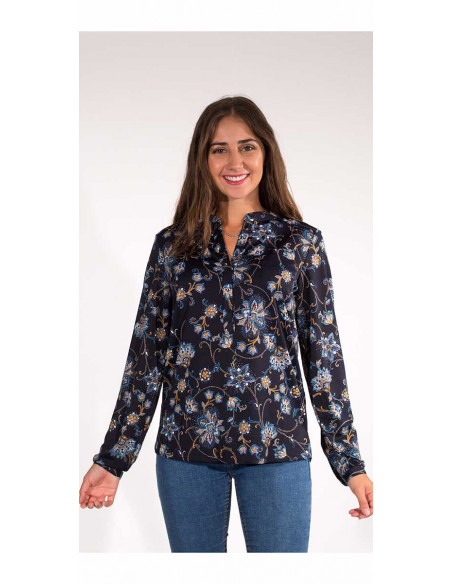 Chemisier Maille 96% Polyester 4% Elasth