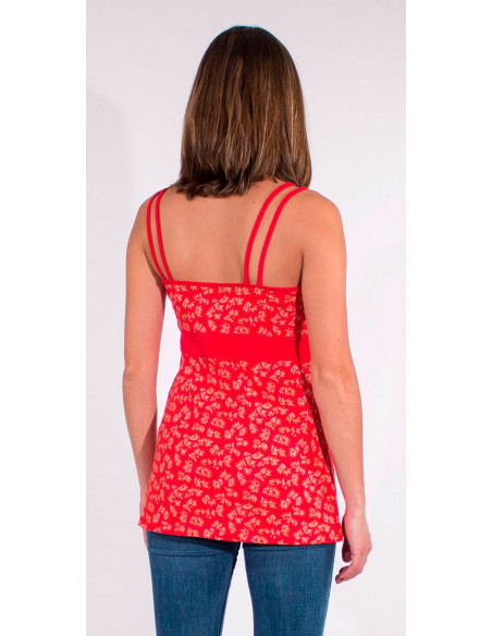 TShirt 97% Coton 3% Elasthanne Bretelles