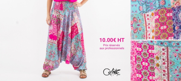 How to choose the right colours and patterns for harem pants and pareos?