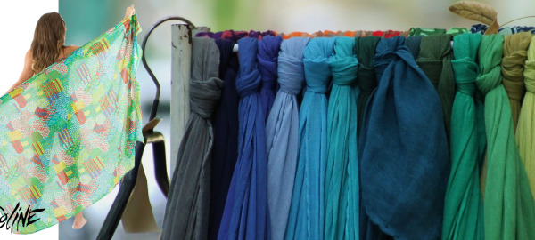 How can Coline help wholesalers choose the best fabrics for their harem pants and pareos?