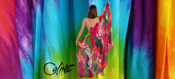 How can Coline help wholesalers choose the right prints for their harem pants and pareos?