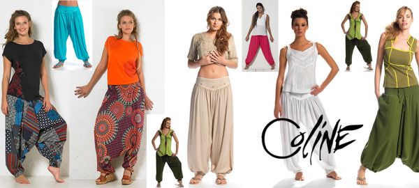 What are the main advantages for a wholesaler to choose harem pants and pareos at affordable prices?