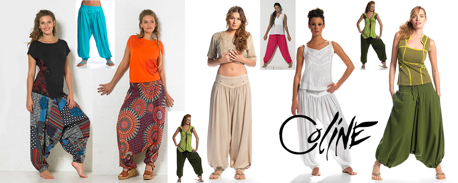 What are the main advantages for a wholesaler to choose harem pants and pareos at affordable prices?